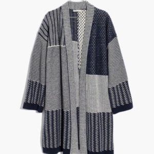Madewell Patchwork Collage Wool Sweater